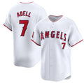 Los Angeles Angels #7 Jo Adell White HOLBERT Home Limited Stitched Jersey