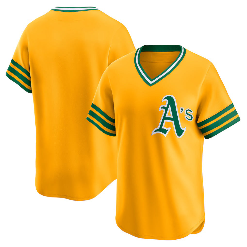 Oakland Athletics Gold HOLBERT Cooperstown Collection Limited Jersey