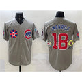 Chicago Cubs #18 Sh¨­ta Imanaga Gray HOLBERT 2025 Tokyo Series Limited Stitched Jersey