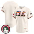 Cleveland Guardians Blank Cream HOLBERT Mexico Vapor Premier Limited Stitched Jersey
