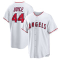 Los Angeles Angels #44 Ben Joyce White HOLBERT Home Replica Jersey