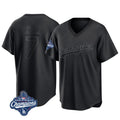 Los Angeles Dodgers #7 Blake Snell Player Black HOLBERT Pitch Fashion World Series Meet T-shirt Stitched Jerseys