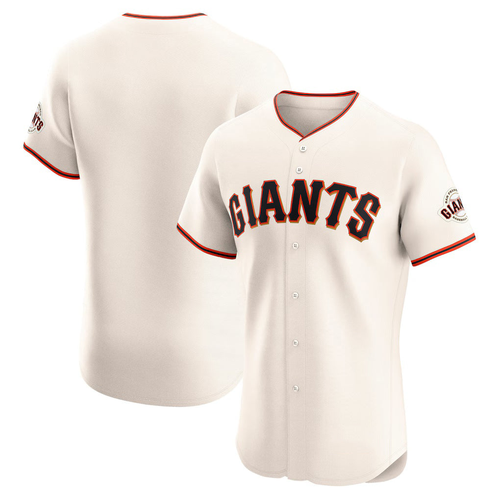 San Francisco Giants Cream HOLBERT Home Elite Jersey