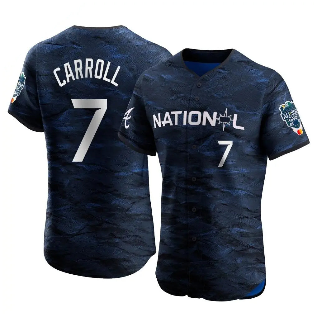 Arizona Diamondbacks #7 Corbin Carroll Player Royal HOLBERT Limited Elite National League Game All-Star Stitched Jerseys