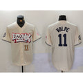 New York Yankees #11 Anthony Volpe Cream HOLBERT Limited Stitched Jerseys