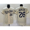 Minnesota Twins #26 Max Kepler Cream HOLBERT Flex Base Stitched Jersey