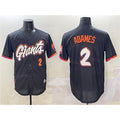 San Francisco Giants #2 Willy Adames Anthracite HOLBERT 2025 City Connect Limited Stitched Jersey