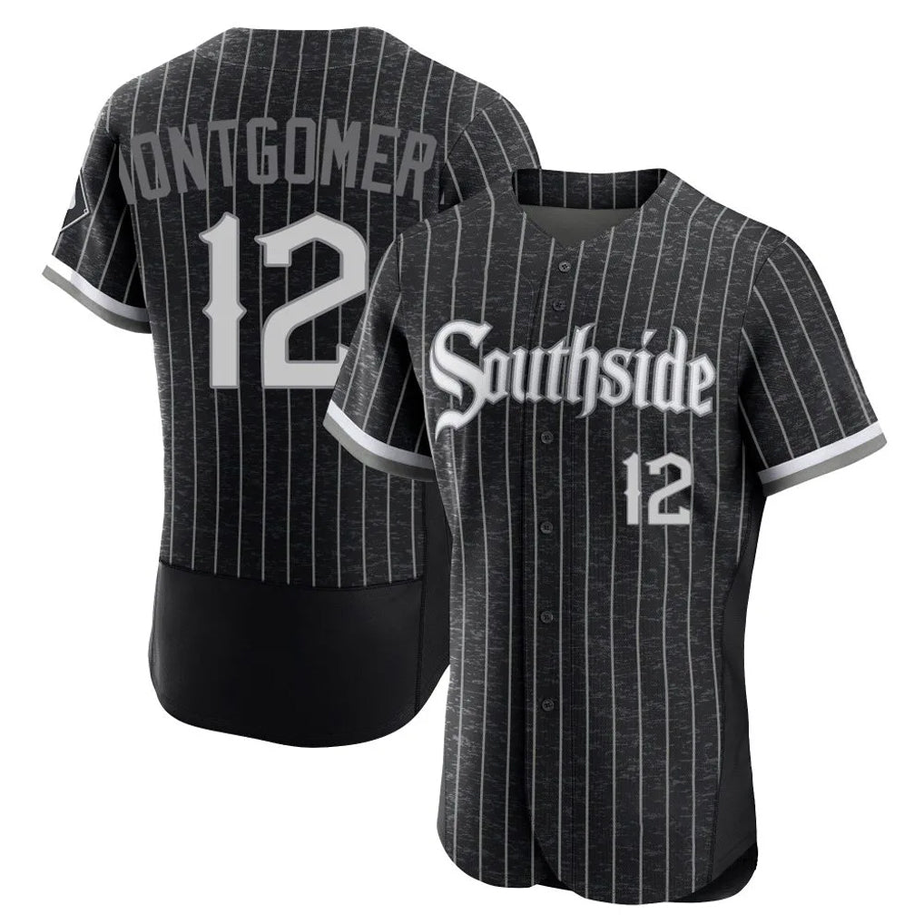 Chicago White Sox #12 Colson Montgomery Player Black HOLBERT City Connect Limited Elite Home Stitched Jerseys
