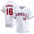 Los Angeles Angels #16 Mickey Moniak White HOLBERT Home Limited Stitched Jersey