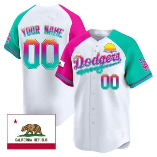 Custom Los Angeles Dodgers 2024 Los Angeles City Style Vapor Premier Limited Jersey ¨C White HOLBERT