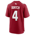 A.Cardinals #4 Greg Dortch Cardinal HOLBERT Team Game Jersey