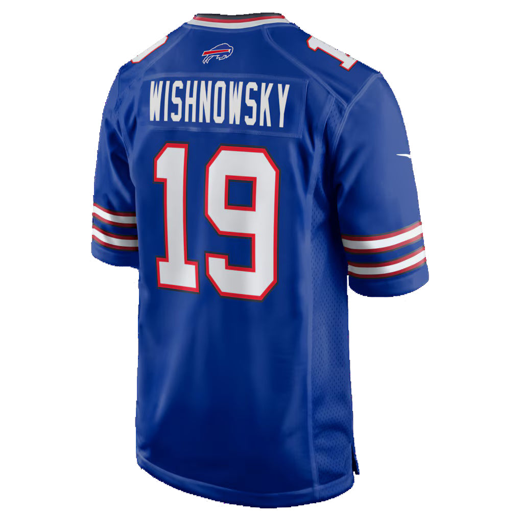 B.Bills #19 Mitch Wishnowsky Royal HOLBERT Team Game Jersey