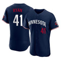 Minnesota Twins #41 Joe Ryan Player Navy HOLBERTReplica Home Limited Elite Stitched Jerseys