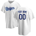 Custom Los Angeles Dodgers White HOLBERT Home Replica Jersey