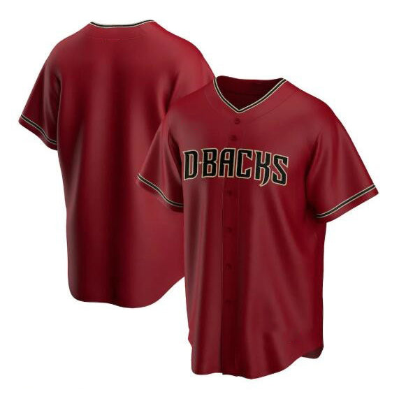 Arizona Diamondbacks Blank Red HOLBERT Cool Base Stitched Jersey