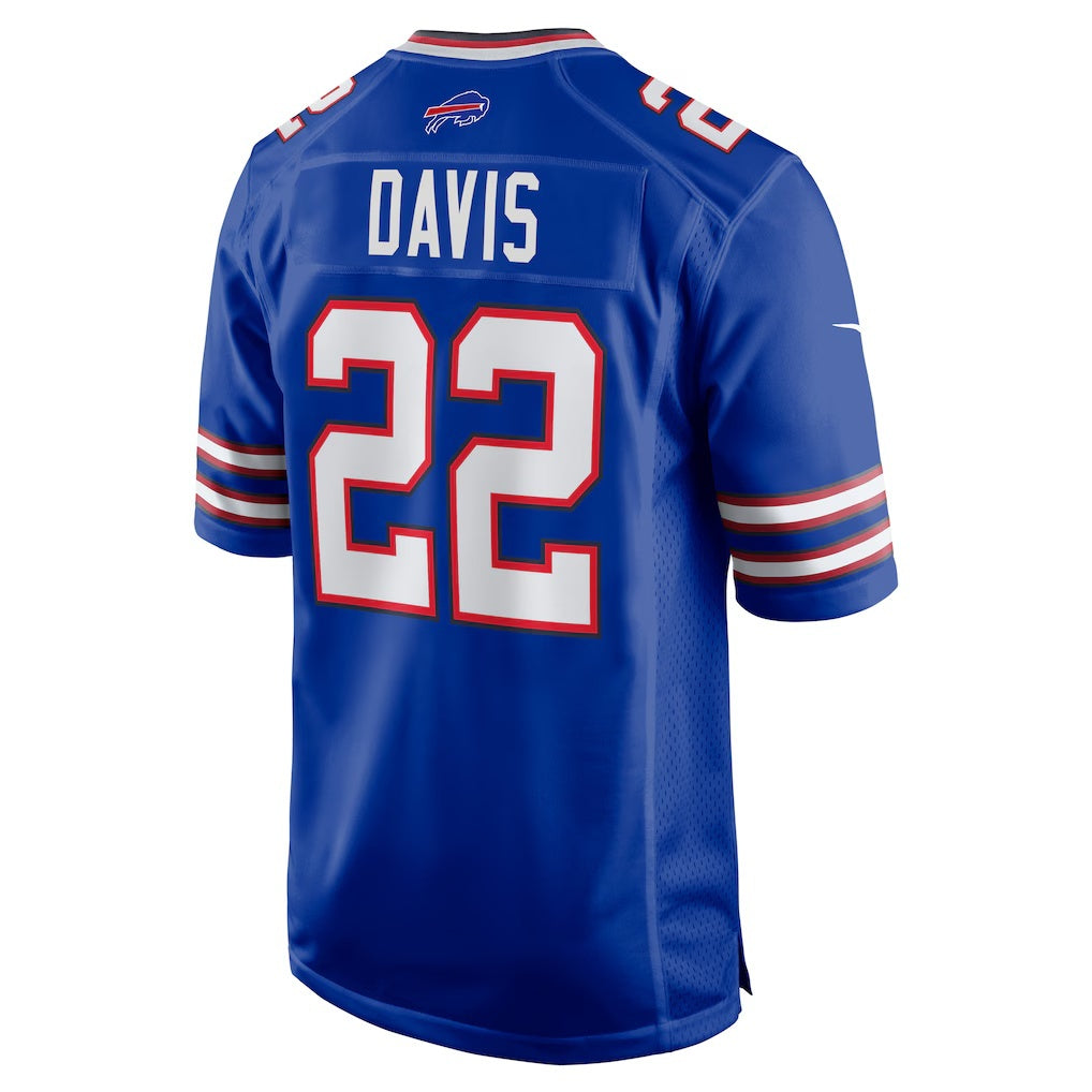 B.Bills #22 Ray Davis Royal HOLBERT Game Jersey