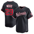 Washington Nationals #29 James Wood Navy HOLBERT Alternate Limited Player Jersey