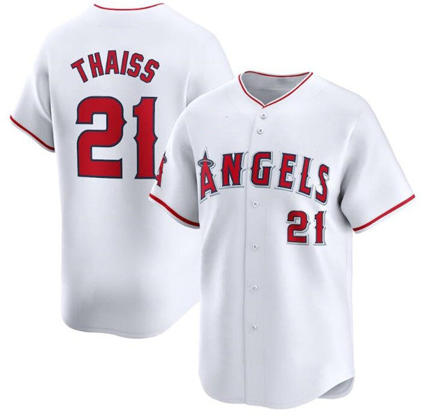 Los Angeles Angels #21 Matt Thaisse White HOLBERT Home Limited Stitched Jersey