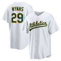 Oakland Athletics #29 Austin Wynns White HOLBERT Home Replica Jersey