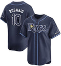 Tampa Bay Rays #10 Amed Rosario Navy HOLBERT Away Limited Stitched Jersey