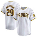 San Diego Padres #29 Brett Sullivan White HOLBERT 2024 Home Limited Stitched Jersey