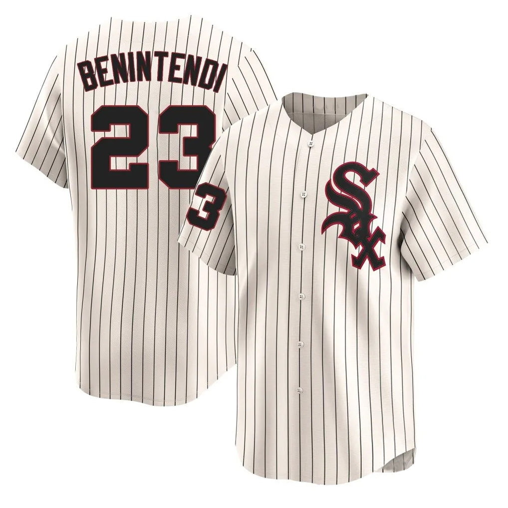Chicago White Sox #23 Andrew Benintendi Player Cream HOLBERT Cooperstown Collection Limited Home Stitched Jerseys