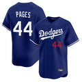 Los Angeles Dodgers #44 Andy Pages Player Royal HOLBERT Limited Home Stitched Jerseys