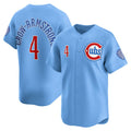 Chicago Cubs #4 Pete Crow-Armstrong Light Blue HOLBERT Alternate Limited Player Jersey