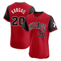 Chicago White Sox #20 Miguel Vargas Player Red HOLBERT City Connect Limited Elite Home Stitched Jerseys