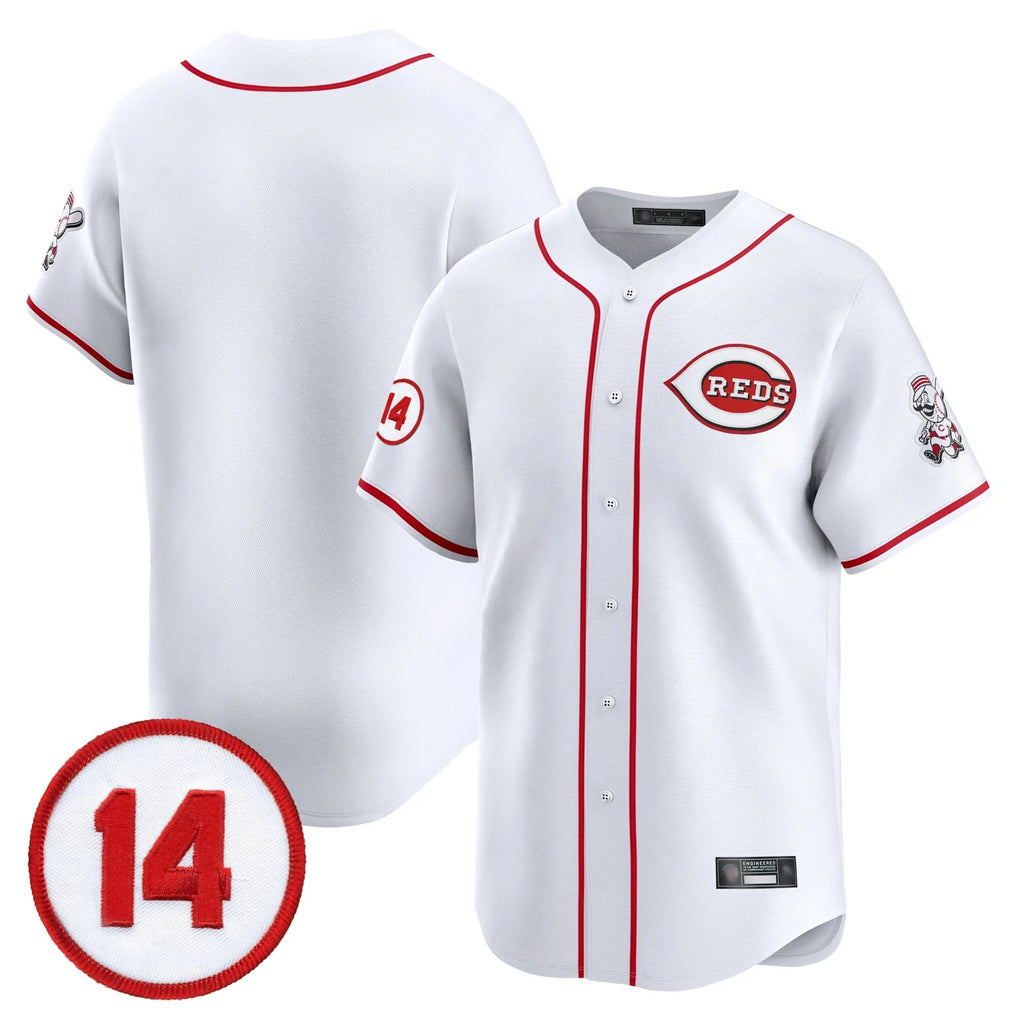 Cincinnati Reds Blank Player White HOLBERT Vapor Premier Limited Home Stitched Jerseys