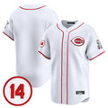 Cincinnati Reds Blank Player White HOLBERT Vapor Premier Limited Home Stitched Jerseys