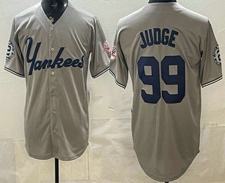 New York Yankees #99 Aaron Judge Grey HOLBERT Limited Jersey