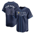 Custom Tampa Bay Rays Active Player Navy HOLBERT Away Limited Stitched Jersey