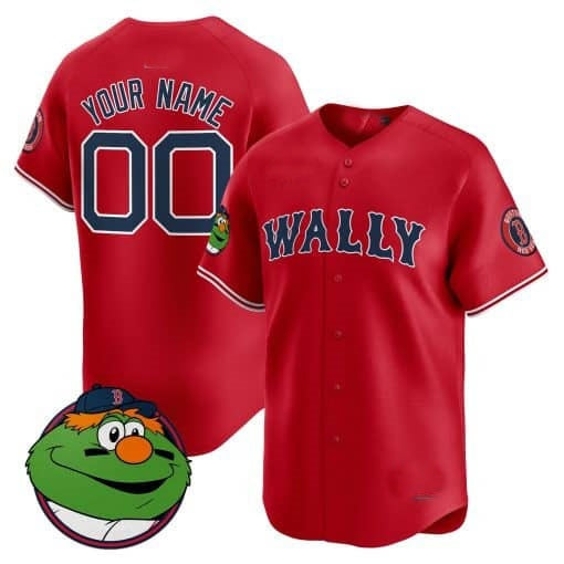 Custom Boston Red Sox Wally Vapor Premier Limited Jersey ¨C Red HOLBERT