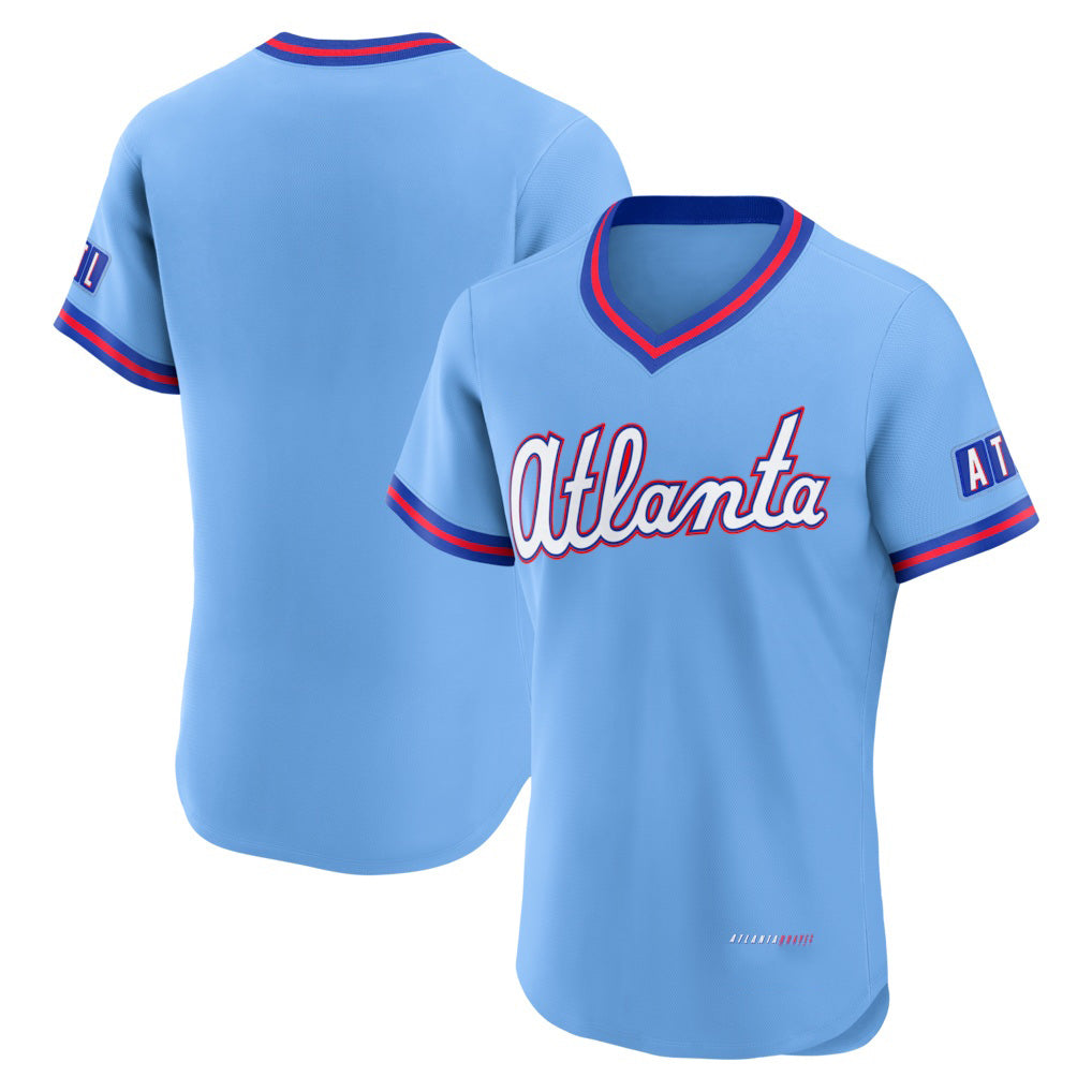 Atlanta Braves Powder Blue HOLBERT 2026 City Connect Authentic Jersey