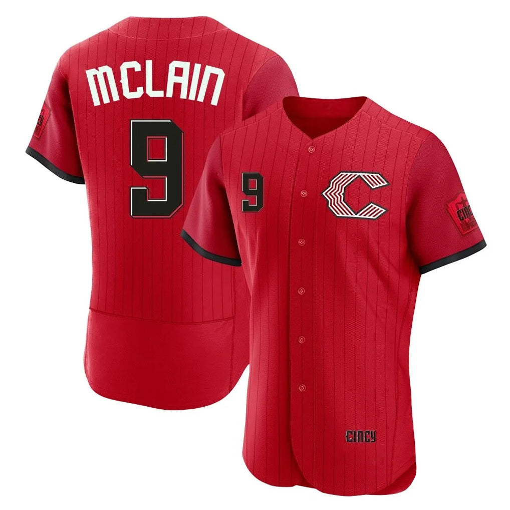 Cincinnati Reds #9 Matt McLain Player Red HOLBERT 2026 City Connect Limited Elite Home Stitched Jerseys