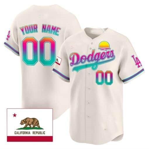 Custom Los Angeles Dodgers 2024 Los Angeles City Style Vapor Premier Limited Jersey ¨C Cream HOLBERT