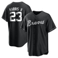 Atlanta Braves #23 Michael Harris II Player Black HOLBERT Home Game Stitched Jerseys