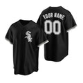 Custom Chicago White Sox Black HOLBERT Stitched Cool Base Jersey