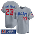 Chicago Cubs #23 Ryne Sandberg Gray HOLBERT 'Ryne Sandberg Tribute' Vapor Limited V3 Stitched Jersey