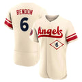 Los Angeles Angels #6 Anthony Rendon Player Cream HOLBERT City Connect Limited ELite Home Stitched Jerseys