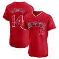 Los Angeles Angels #14 Logan O'Hoppe Player Red HOLBERT Home Limited Elite Stitched Jerseys