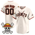 Custom San Francisco Giants x One Piece Cream HOLBERT Vapor Premier Limited Jersey - Stitched