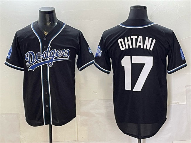 Los Angeles Dodgers #17 Shohei Ohtani B2B Champs 2026 Black HOLBERT Out Style Vapor Limited Stitched Jersey