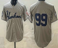 New York Yankees #99 Aaron Judge Grey HOLBERT Without Name Limited Jersey
