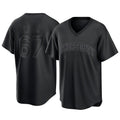 Kansas City Royals #67 Seth Lugo Player Black HOLBERT Fashion Game Stitched Jerseys