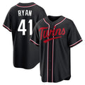 Minnesota Twins #41 Joe Ryan Player Black HOLBERTFashion Out Home Limited Stitched Jerseys