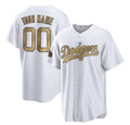 Custom Los Angeles Dodgers Active Player White HOLBERT 2022 All-Star Cool Base Stitched Jersey