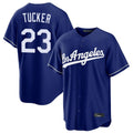 Los Angeles Dodgers #23 Kyle Tucker Player Royal HOLBERT Game Stitched Jerseys