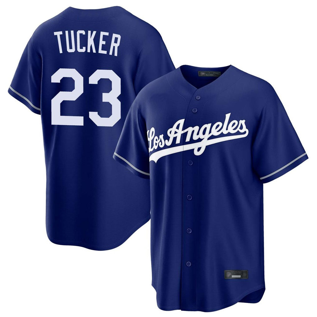 Los Angeles Dodgers #23 Kyle Tucker Player Royal HOLBERT Game Stitched Jerseys